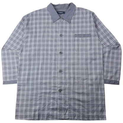 Vintage 2000s Burberry Nova Check Long Sleeve Button Up Pyjama Shirt Size L
