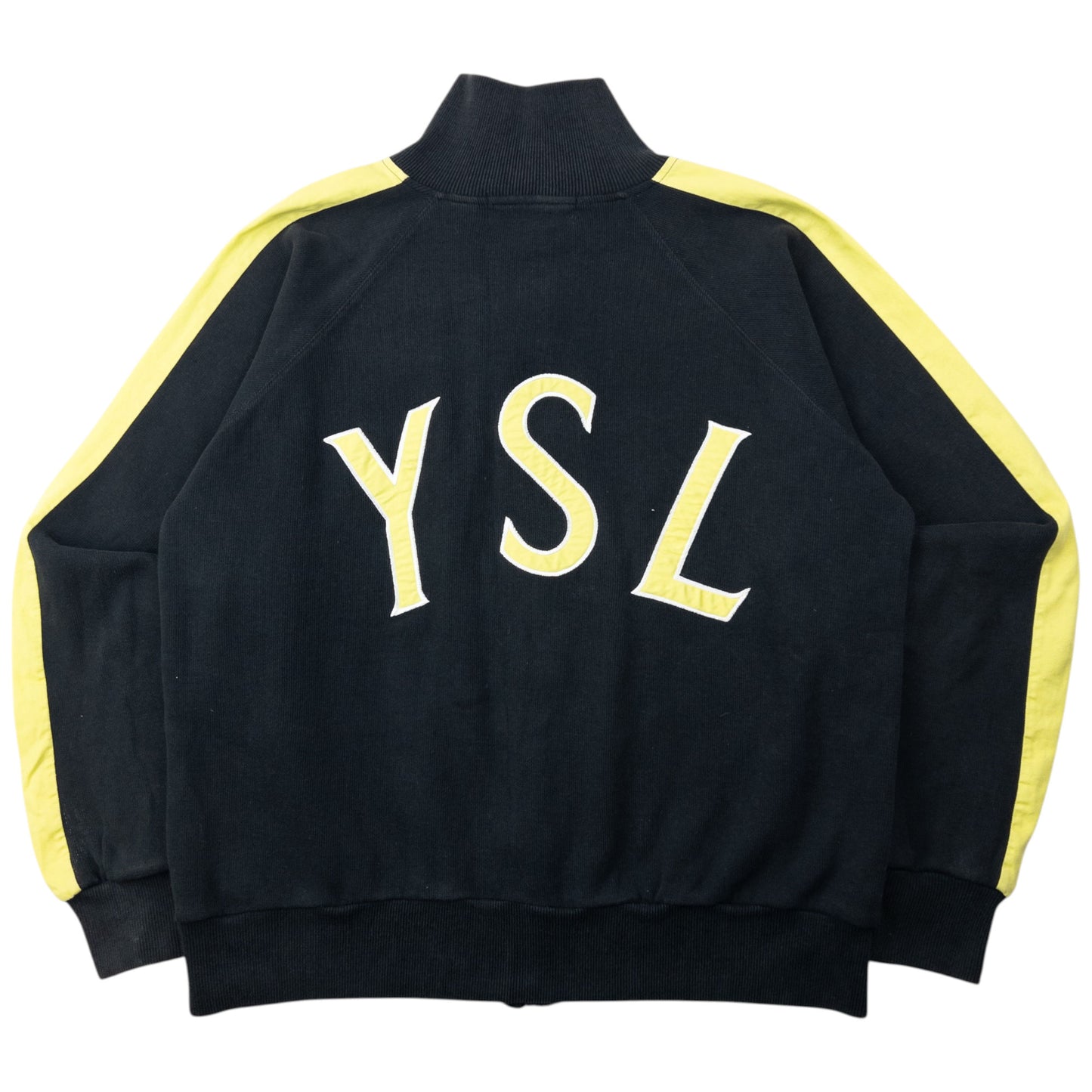Vintage YSL Yves Saint Laurent Zip Up Sweatshirt Size L