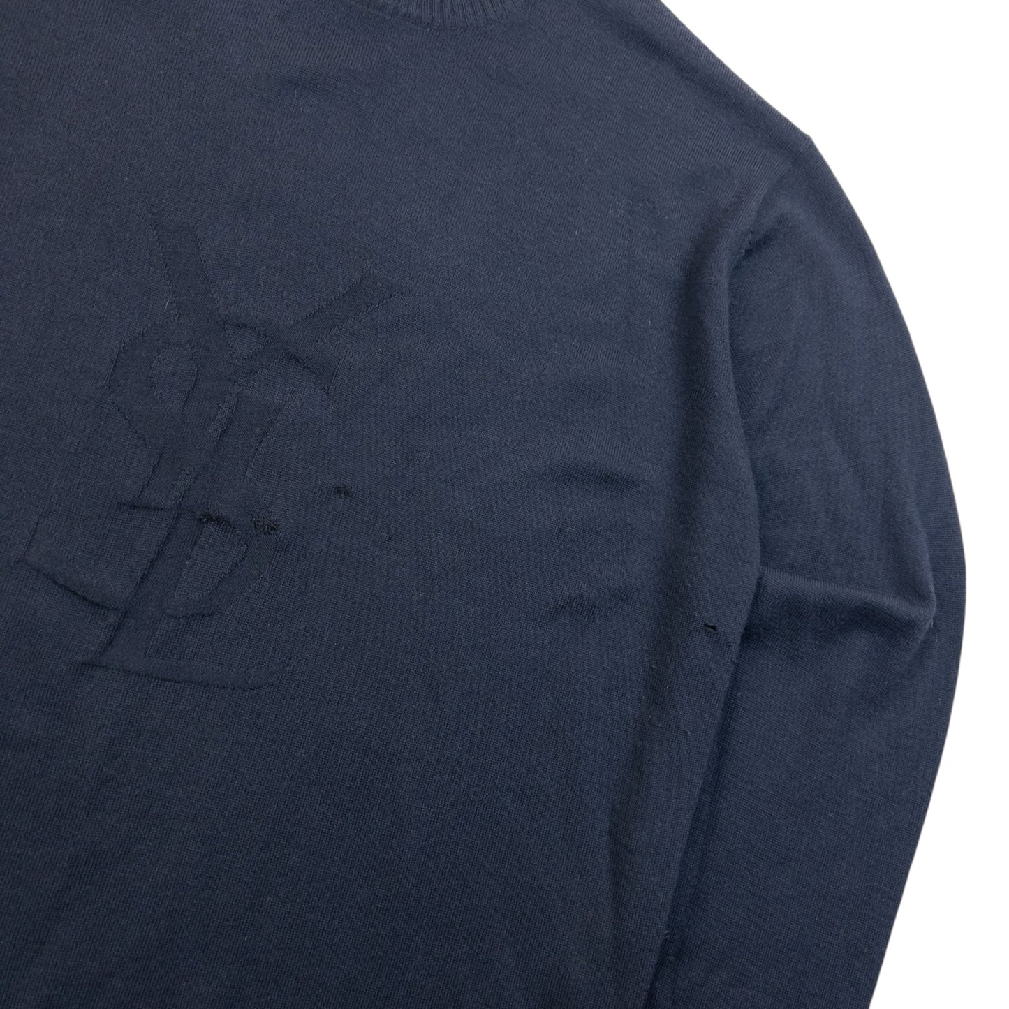Vintage 2000s YSL Yves Saint Laurent Wool Jumper Size L