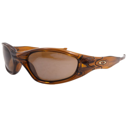 Vintage 2007 Oakley Minute 2.0 Dark Amber Sunglasses