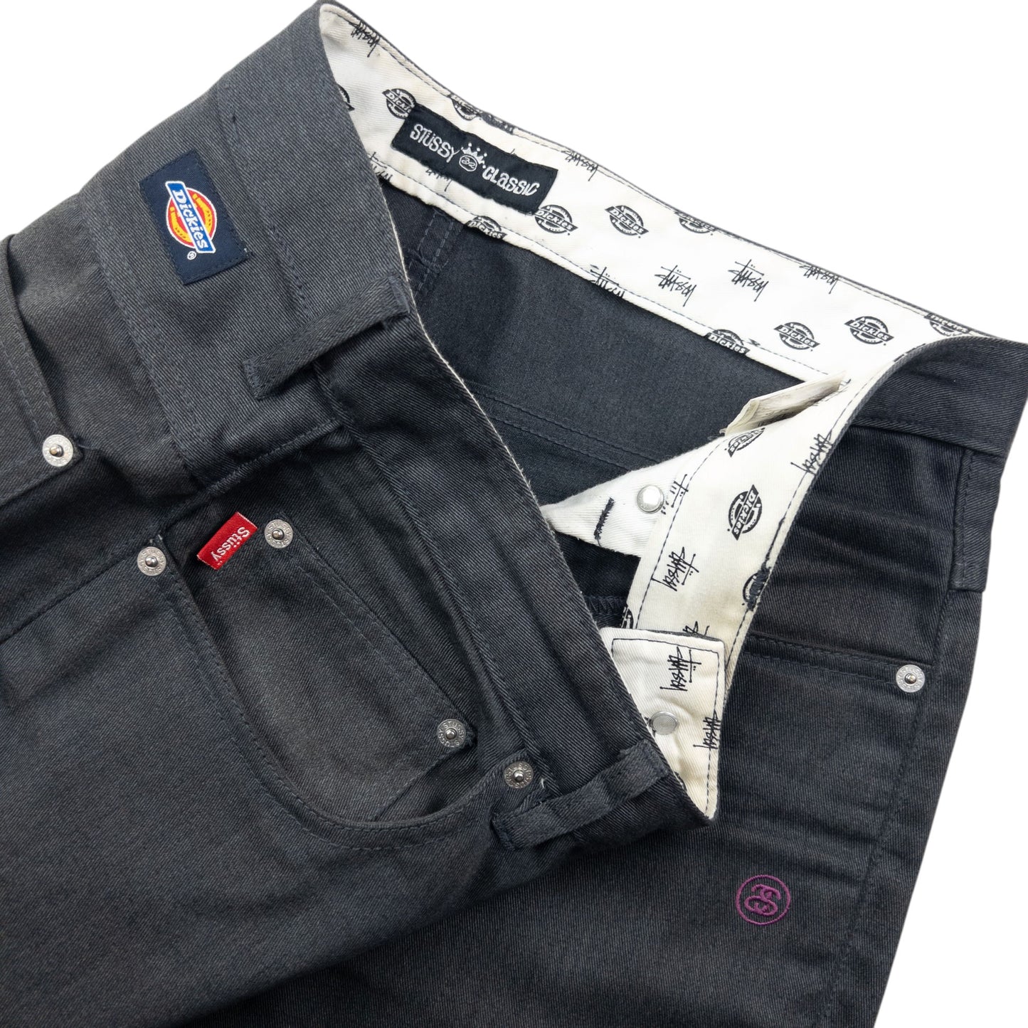 Vintage 2000s Stussy X Dickies Trousers Size W32