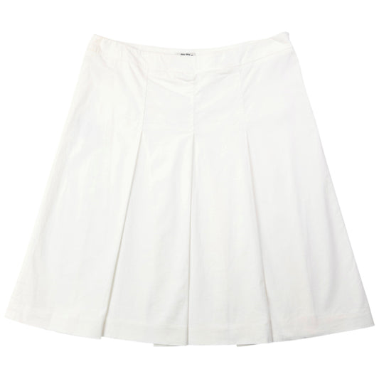 Vintage 2000s Miu Miu Pleated Skirt Womens Size W30