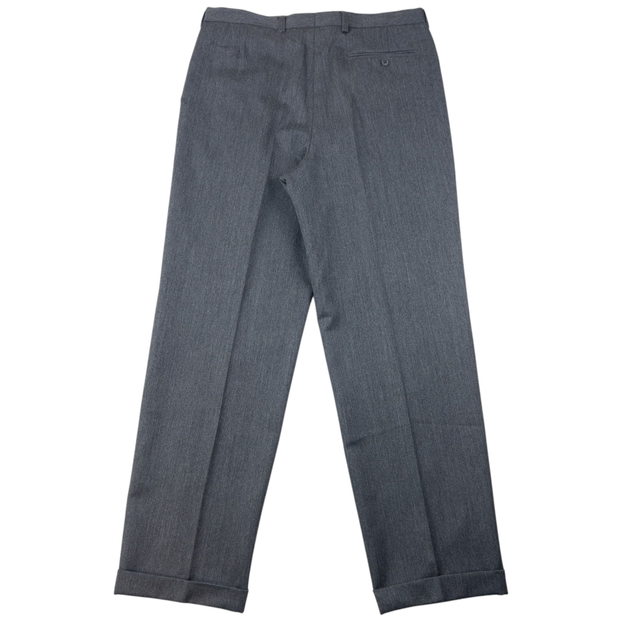 Vintage 80s YSL Yves Saint Laurent Jacket & Trousers Suit Set Size L