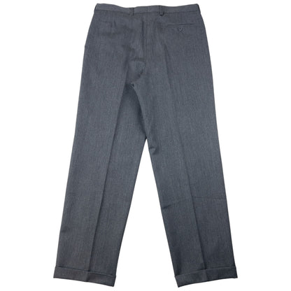 Vintage 80s YSL Yves Saint Laurent Jacket & Trousers Suit Set Size L