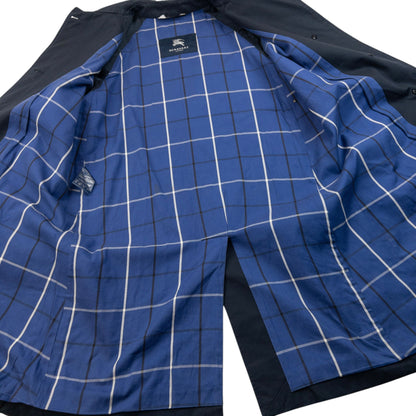 Vintage 2000s Burberry Nova Check Lined Trench Jacket Womens Size S