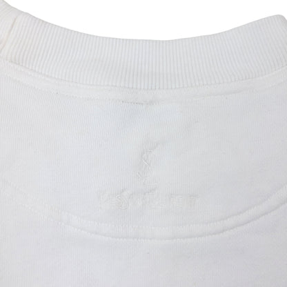 Vintage 90s YSL Yves Saint Laurent Embroidered Sweatshirt Size M