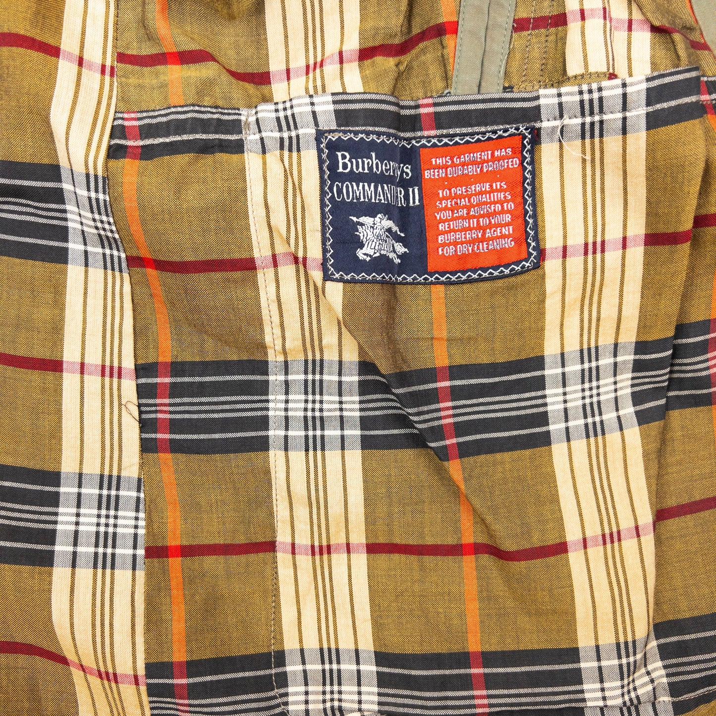 Vintage Burberry Trench Coat Jacket Size XL