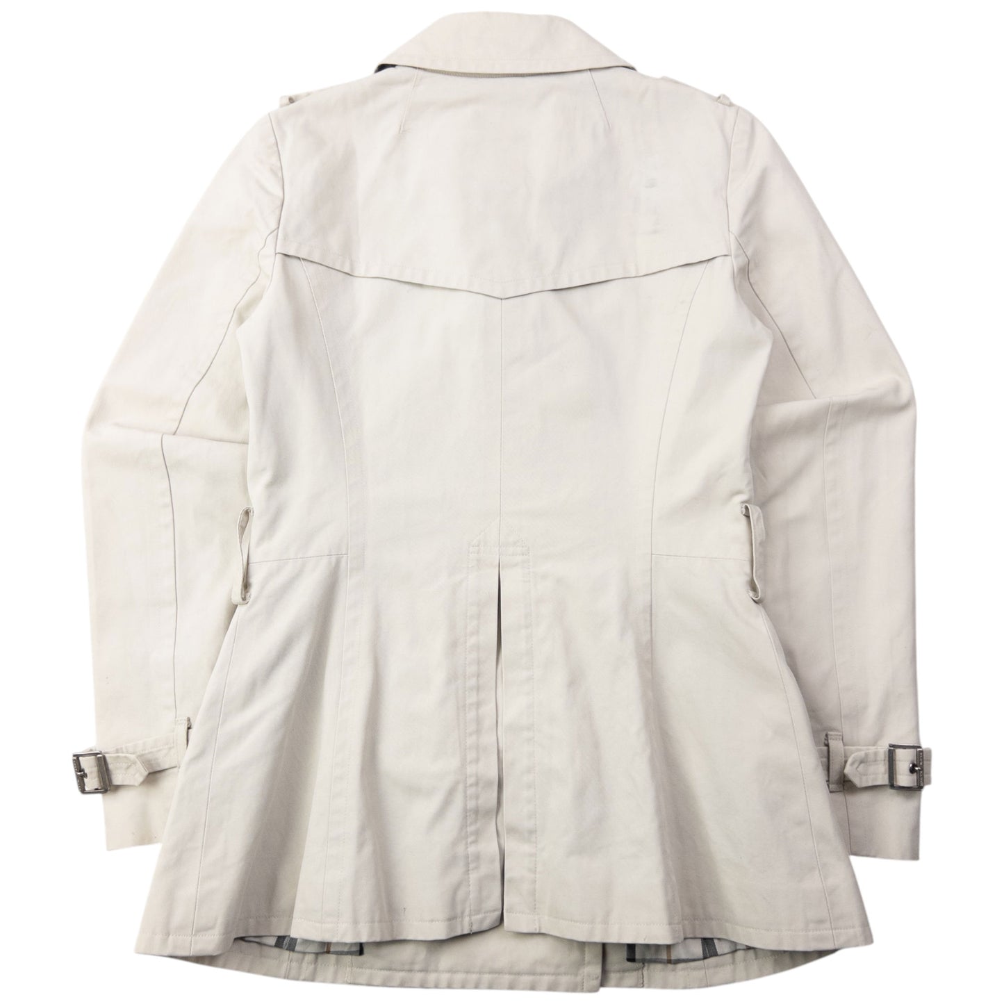 Vintage 2000s Burberry Blue Label Nova Check Lined Jacket Womens Size S