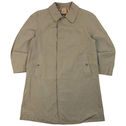 Vintage 90s Burberry Nova Check Lined Trench Jacket in brown (cotton)