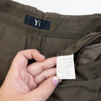 Vintage 2000s Yohji Yamamoto Pleated Trousers Size W27