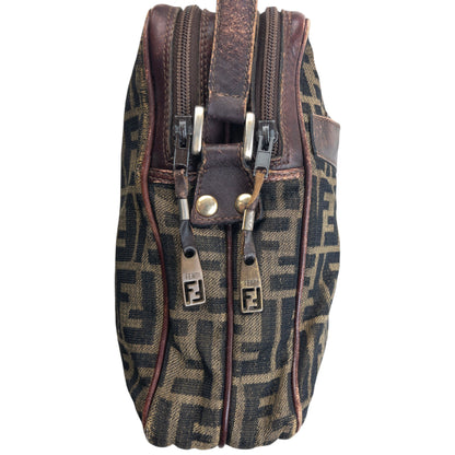 Vintage 90s Fendi Monogram Crossbody Bag