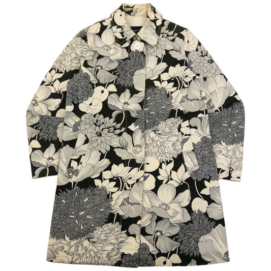 Vintage 2000s Burberry Floral Button Up Jacket Womens Size M