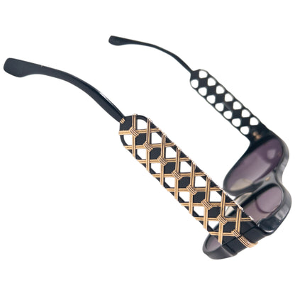 Vintage 2000s YSL Yves Saint Laurent Pattern Sunglasses