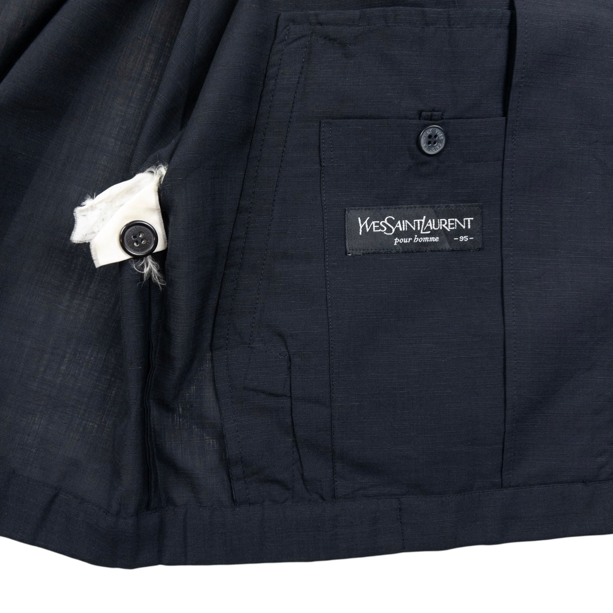 Vintage YSL Yves Saint Laurent Harrington Jacket Size S