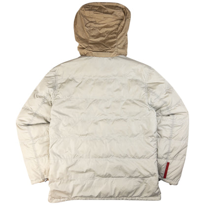 Vintage Prada Sport Zip Up Puffer Jacket Women's Size L