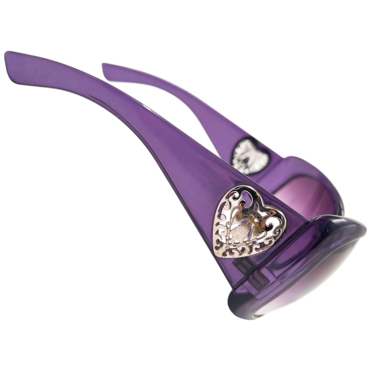 Vintage 2000s Gucci Heart Cut-Out Sunglasses