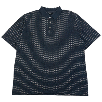Vintage 2000s Burberry Monogram Polo Shirt Size L