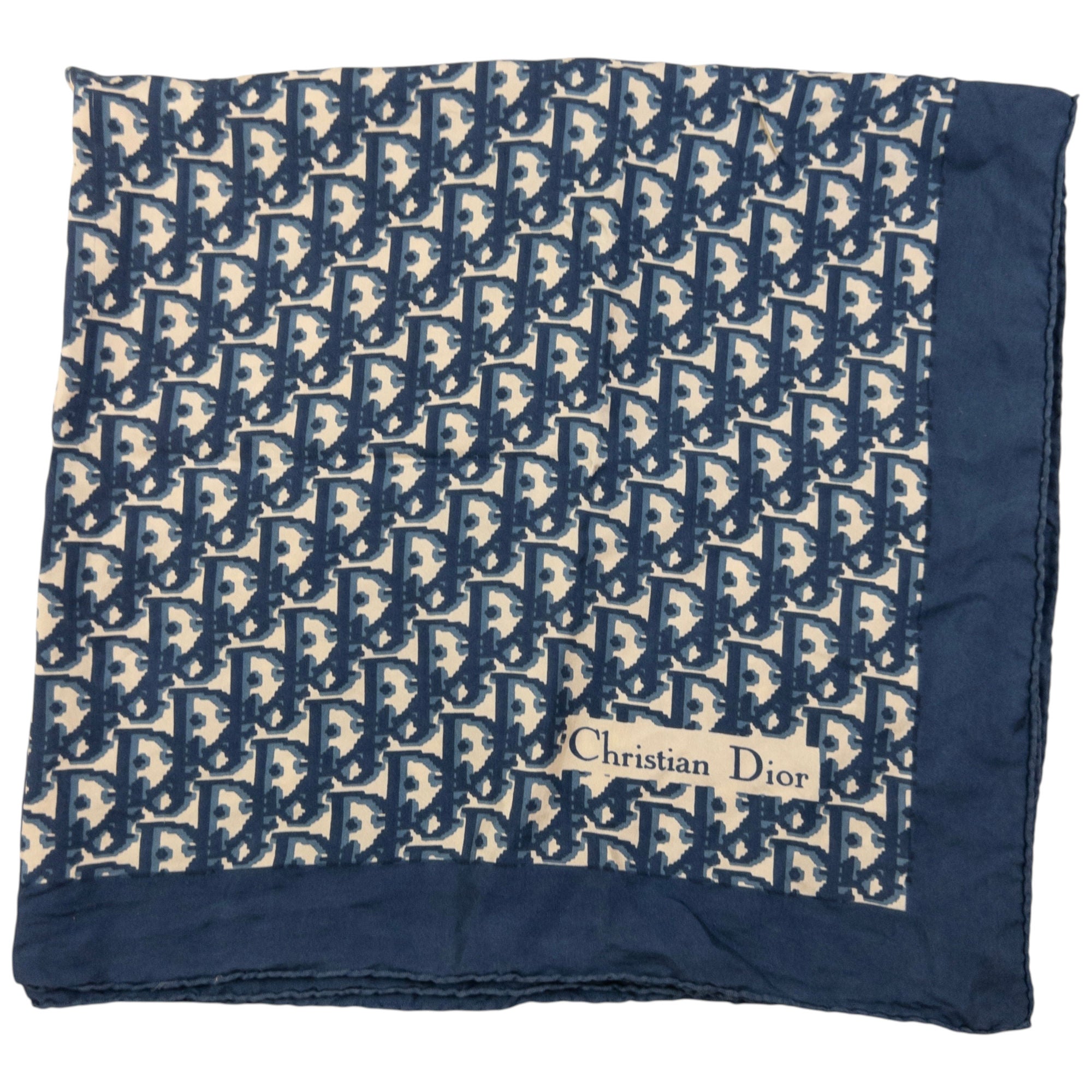 Vintage Dior Monogram Pixel Scarf
