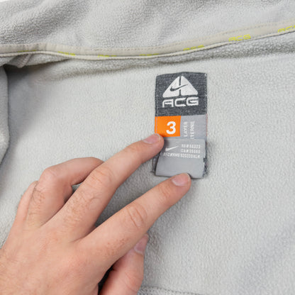 Vintage Nike ACG Therma-Fit Zip Up Fleece Sweatshirt Size L