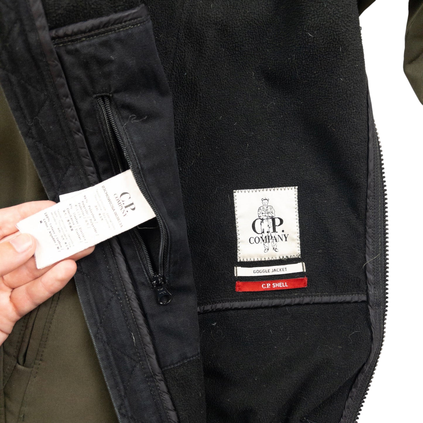 Vintage CP Company Goggle Hood Shell Jacket Size S