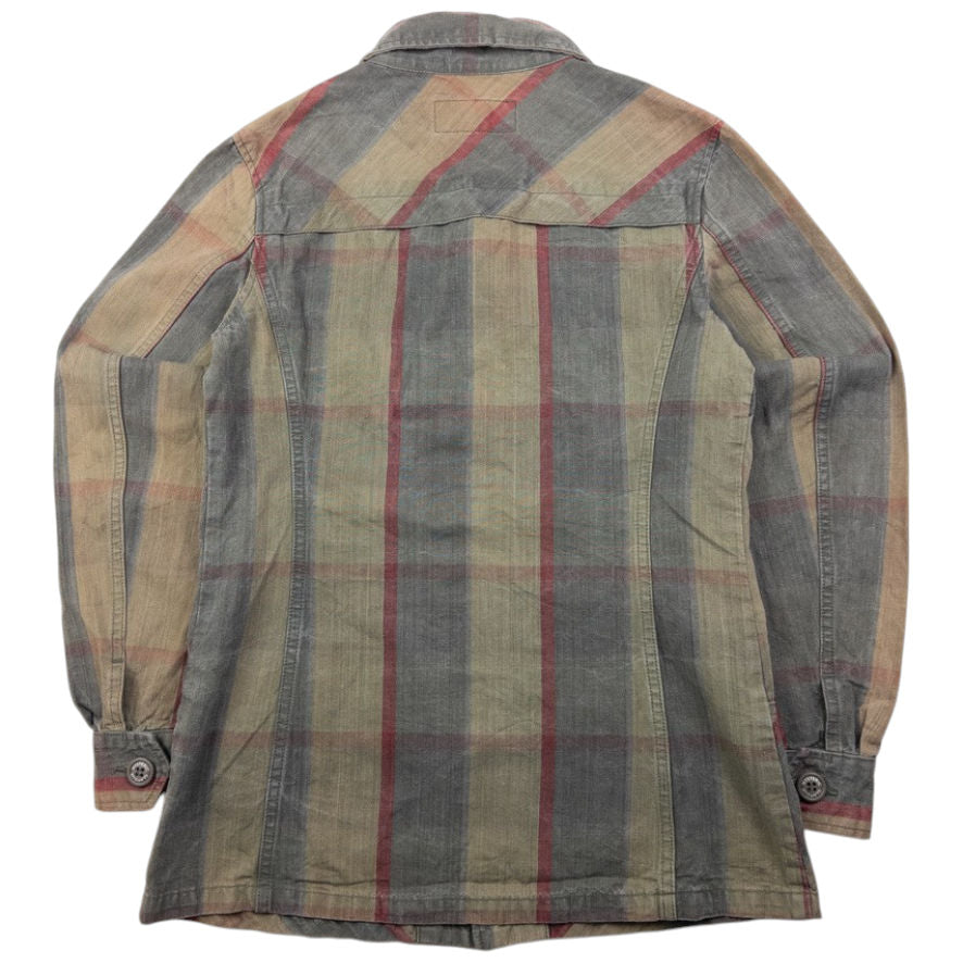 Vintage Hysteric Glamour Checkered Button Up Jacket Size S