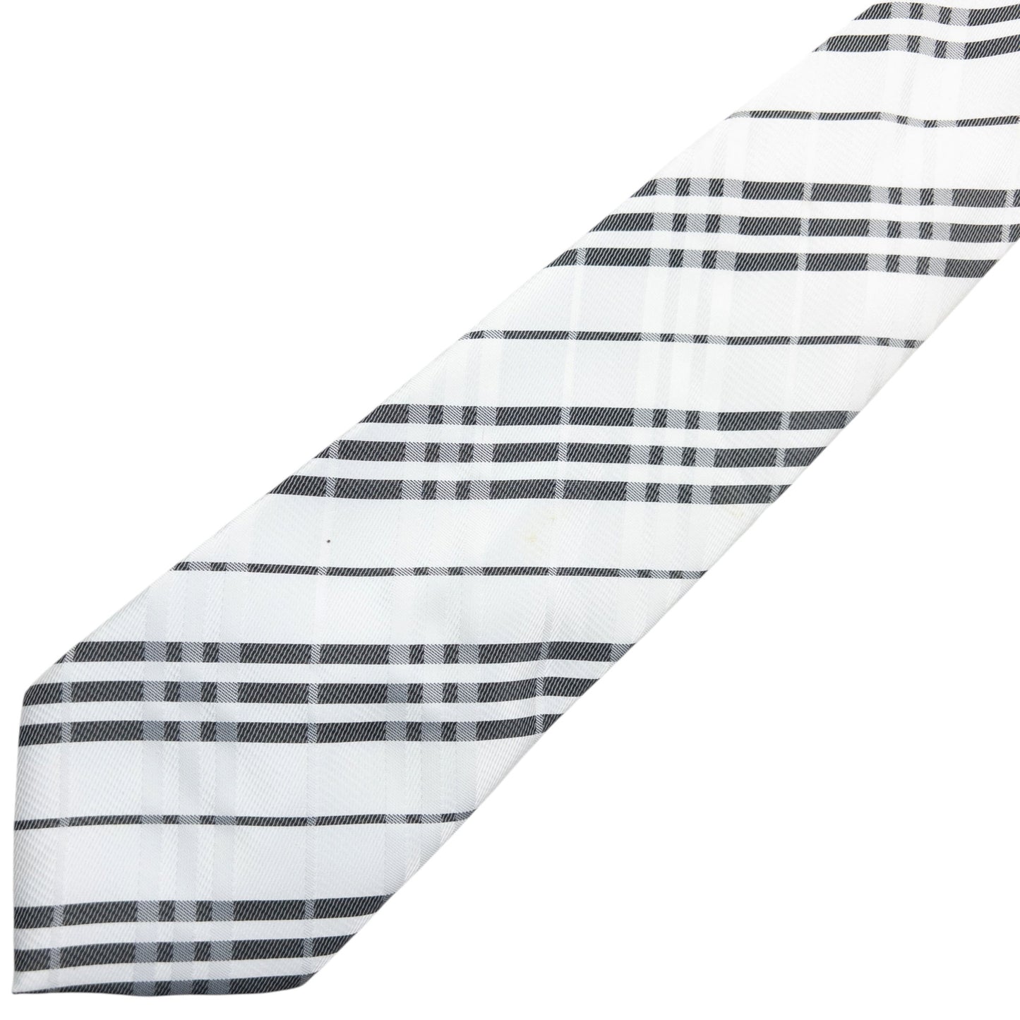Vintage Burberry Nova Check Silk Tie