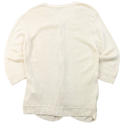 Vintage 2000s Yohji Yamamoto Knitted Silk Cardigan Womens Size S