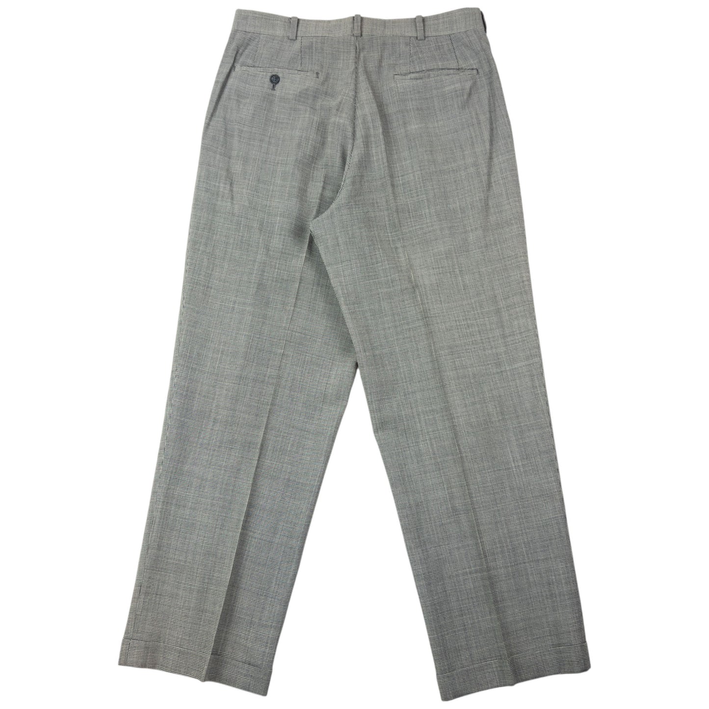 Vintage 90s Issey Miyake Checkered Jacket & Trousers Suit Set Size L
