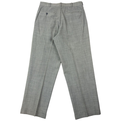 Vintage 90s Issey Miyake Checkered Jacket & Trousers Suit Set Size L