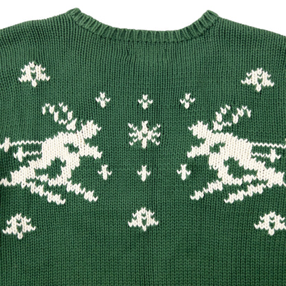 Vintage 90s Polo Ralph Lauren Knitted Skiing Jumper Size S