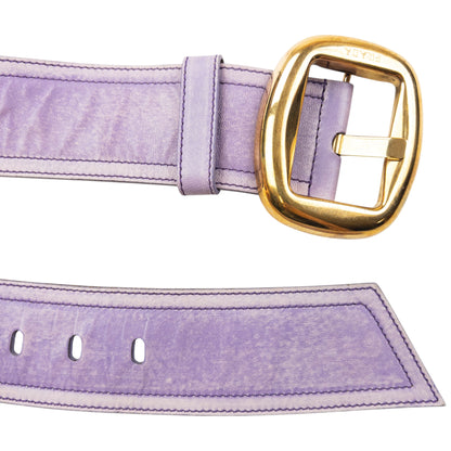 Vintage 90s Prada Leather Belt Womens Size XL