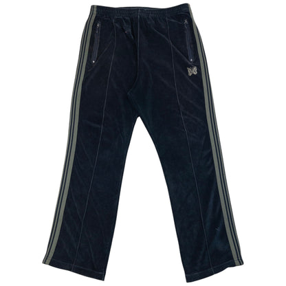 Needles Embroidered Velour Joggers in navy, photo 2