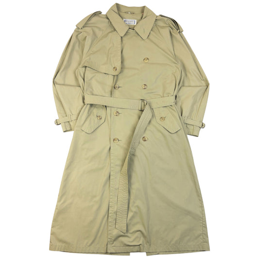 Vintage jaren 80 YSL Yves Saint Laurent riem taille trenchcoat maat XL