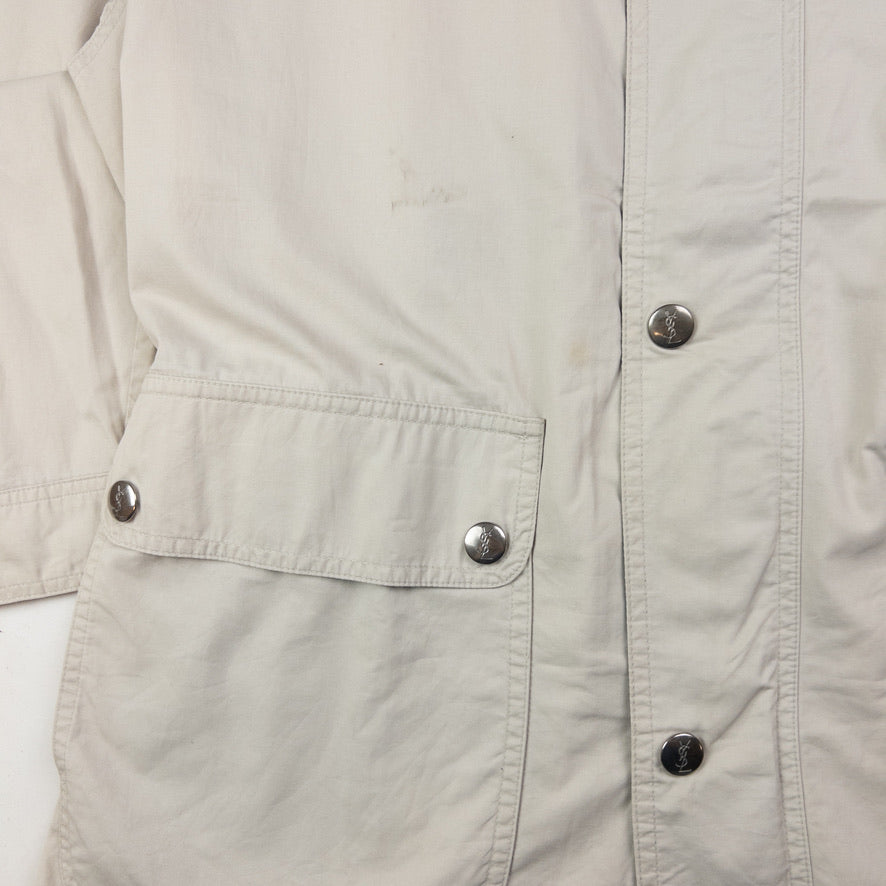 Vintage YSL Yves Saint Laurent Zip Up Jacket Size M
