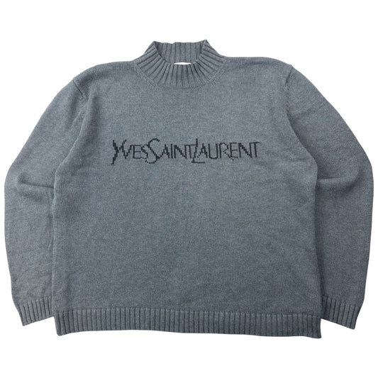 Vintage 2000s YSL Yves Saint Laurent Knit Jumper Size M