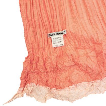 Vintage 90s Issey Miyake Pleated Crinkle Scarf
