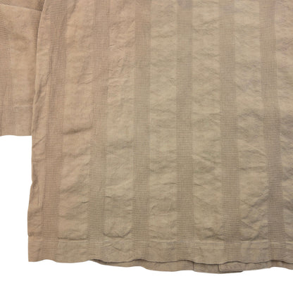 Vintage 90s Issey Miyake Striped Long Sleeve Button Up Shirt Size M
