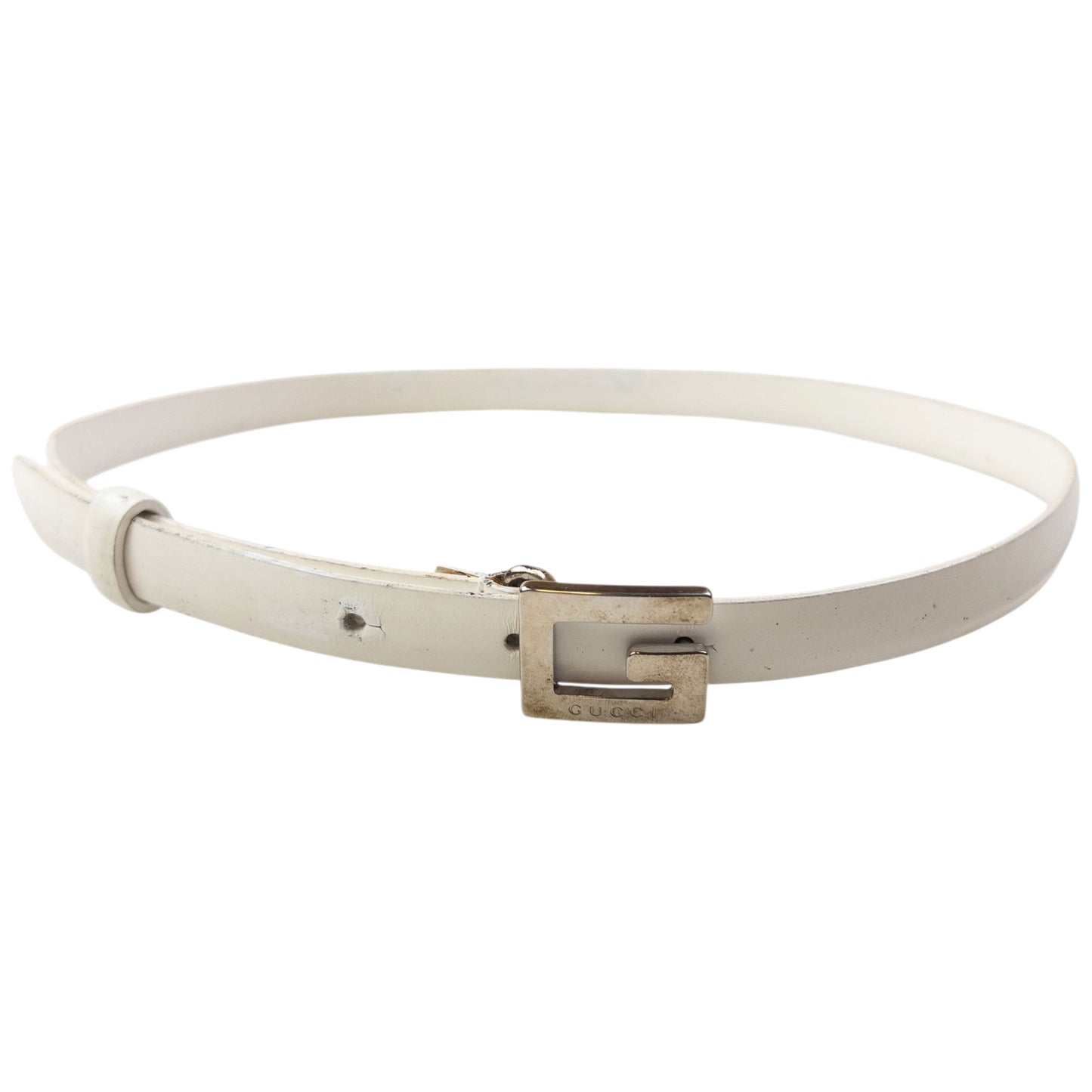 Vintage 2000s Gucci Leather Belt Size W24