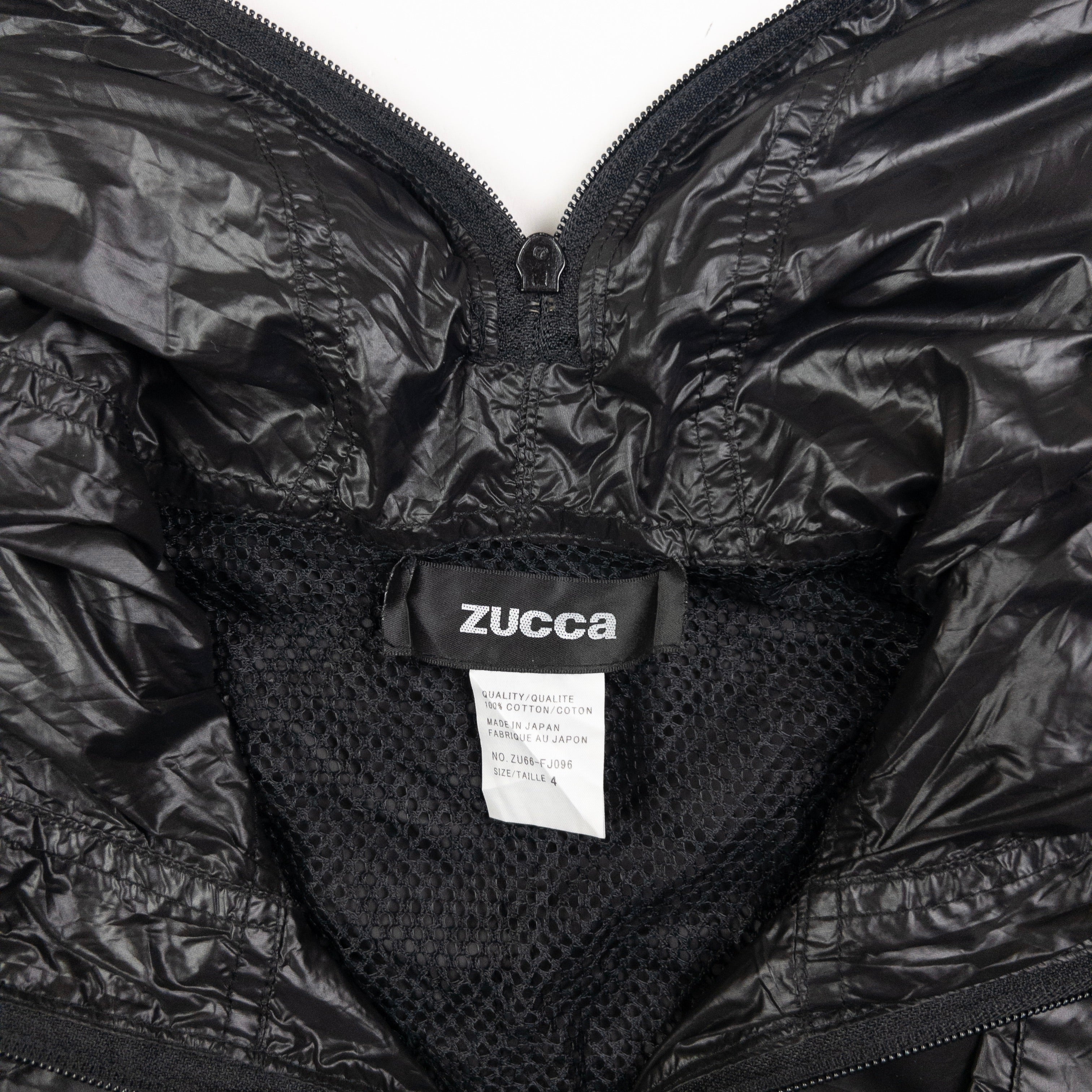 Vintage Cabane De Zucca By Issey Miyake Full Zip Hooded Jacket Size XS
