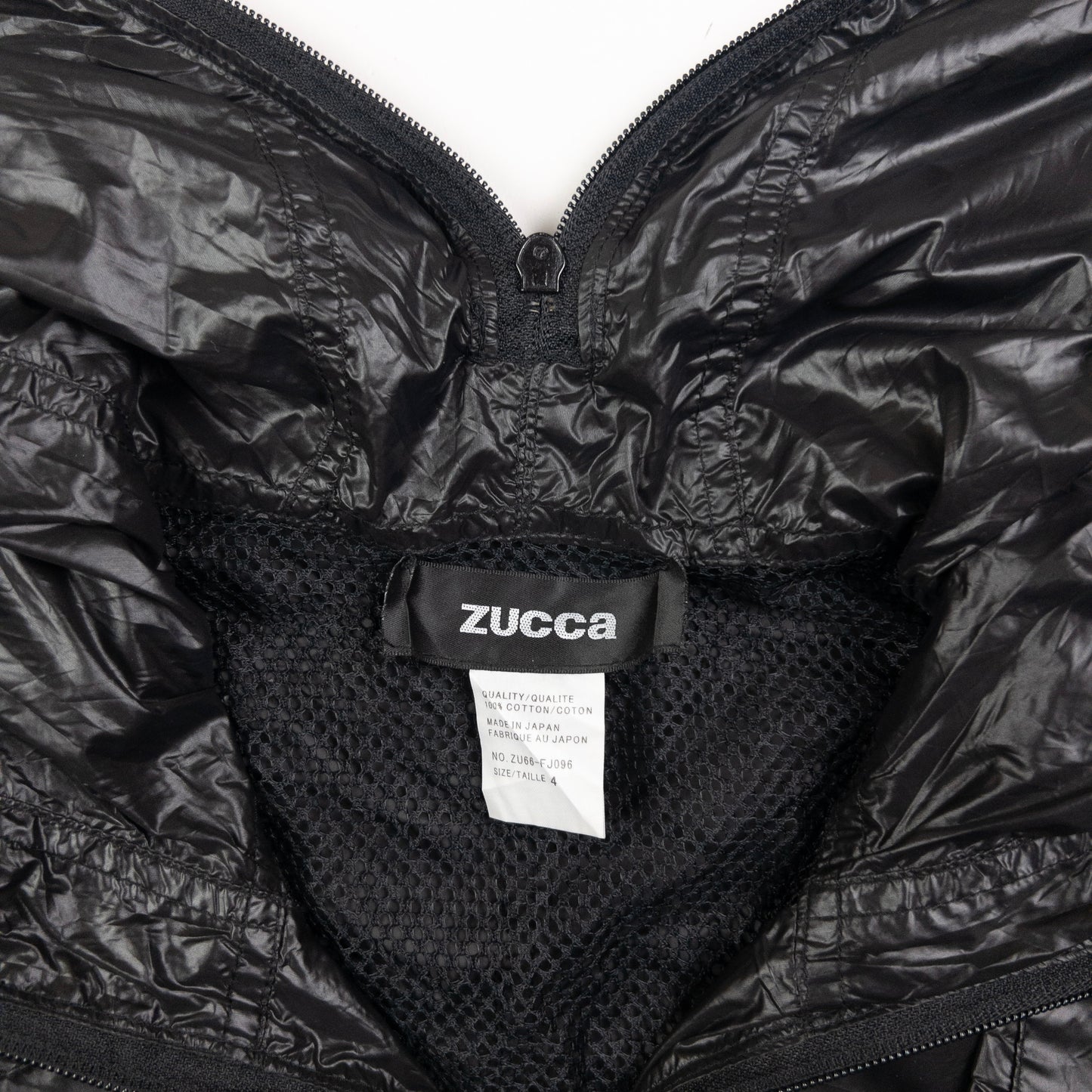 Vintage Cabane De Zucca By Issey Miyake Full Zip Hooded Jacket Size XS