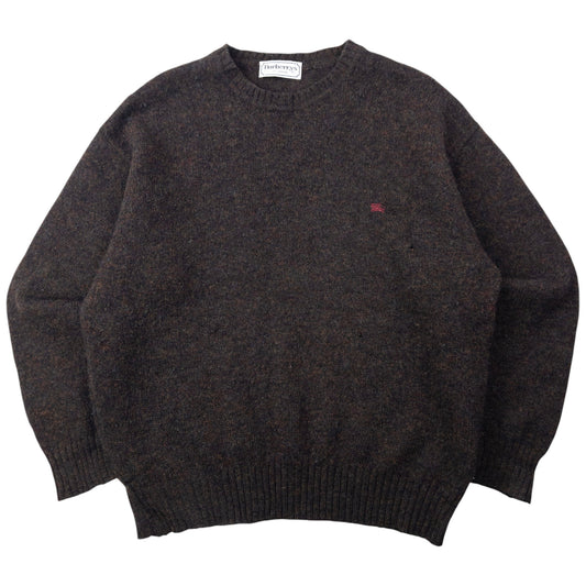 Vintage 90s Burberry Wool Knit Jumper Size L