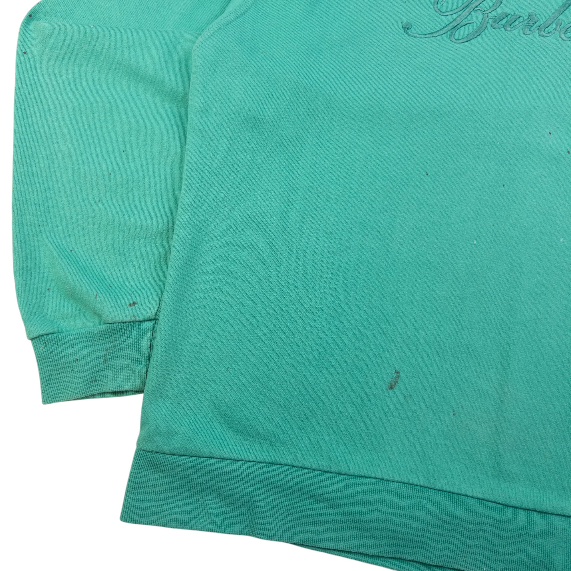 Vintage Burberry Embroidered Sweatshirt Size M