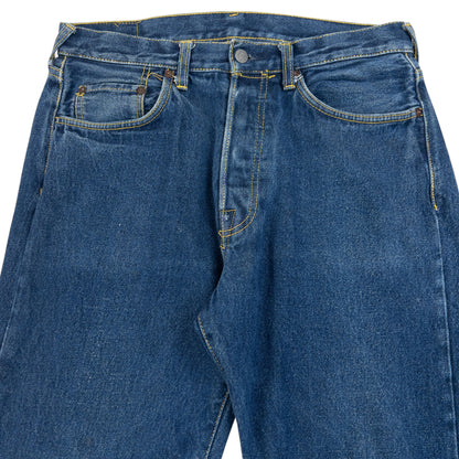 Vintage 2000s Evisu Gull Symbol Text Japanese Denim Jeans Size W32