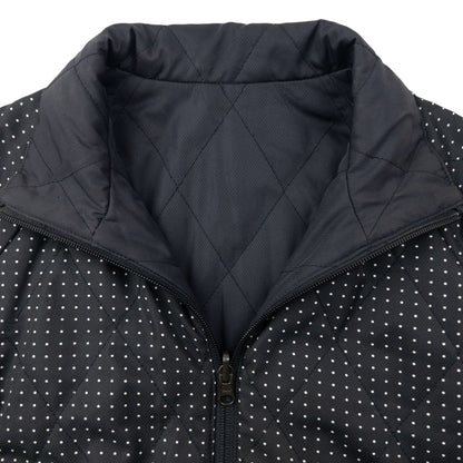 Vintage 2000s Burton iDiom Gray Scale Series Reversible Quilted Jacket Size S