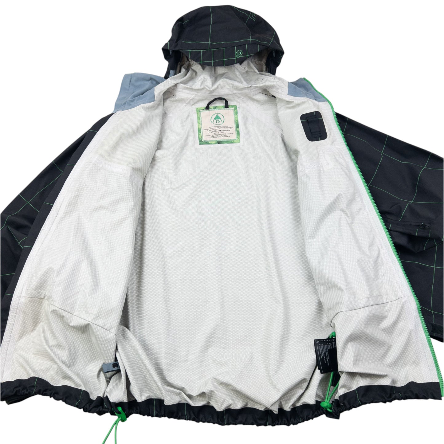 Vintage Burton iDiom Zip Up Jacket Size M