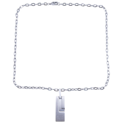 Vintage Gucci Silver Pendent Necklace