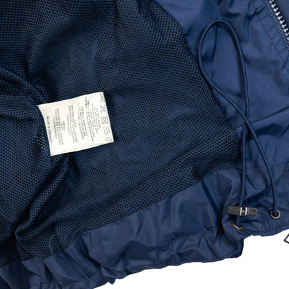 Vintage 2000s Burberry Zip Up Jacket in navy (nylon), photo 7