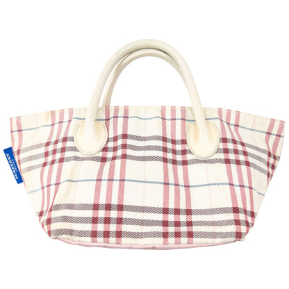 Vintage 2000s Burberry Blue Label Nova Check Handbag
