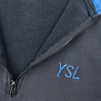 Vintage 2000s YSL Yves Saint Laurent Q Zip Sweatshirt Size M