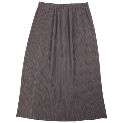Vintage Issey Miyake White Label Pleated Midi Skirt Womens Size W30